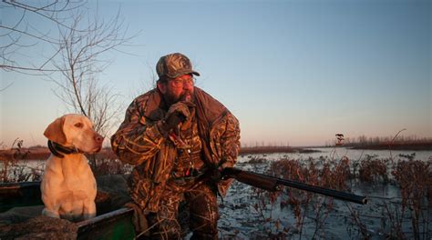 A Missouri Duck Hunter Grandson And Old Retriever Have Grand Start To