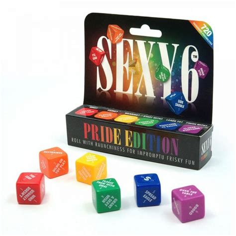 Sexy 6 Dice Pride Edition The Tool Shed An Erotic Boutique