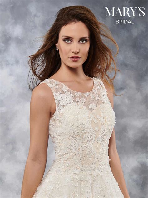 Bridal Wedding Dresses Style Mb3037 In Ivoryblush Or Whiteblush Color