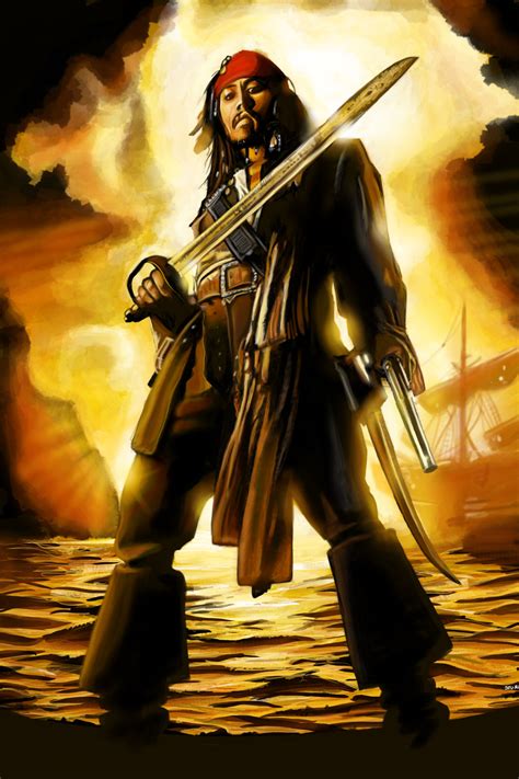Pirates Of The Caribbean Poster Digital Practice By Sturoyce On
