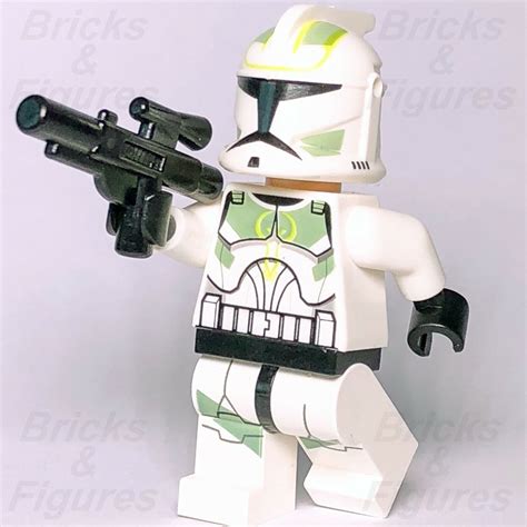 Star Wars Lego Clone Commander Trooper Green Markings Phase 1