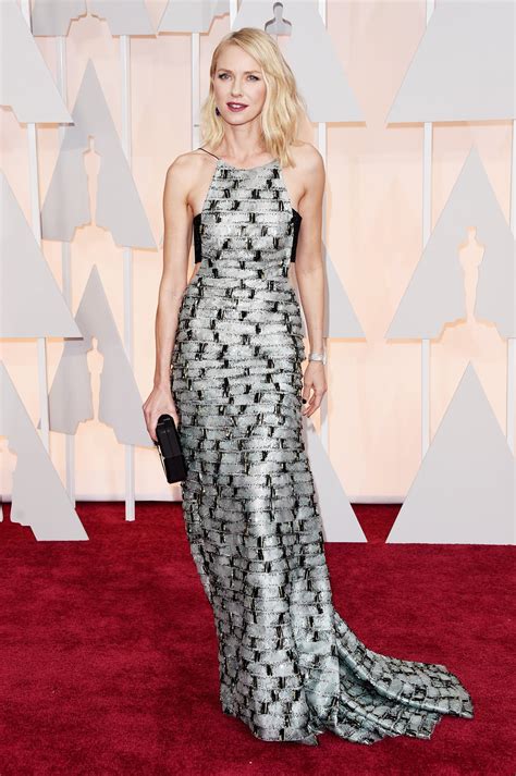 Naomi Watts S Dress At The Oscars Popsugar Fashion