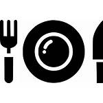 Knife Fork Plate Dinner Breakfast Clipart Eat