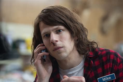 That car down there has moved so much. Jesse Eisenberg, the Stone Assassin in "American Ultra ...