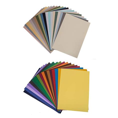 Brustro Artists Pastel Papers 160 Gsm A4 Bright And Soft Shades 40