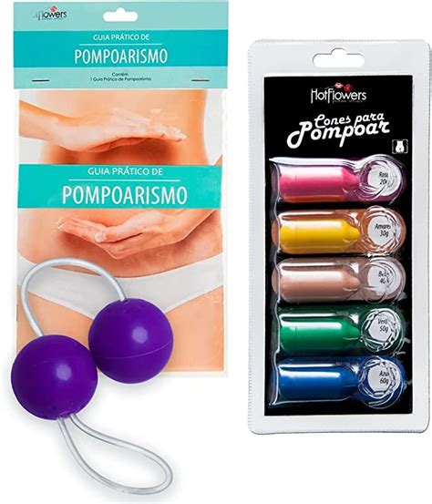Kit Pompoarismo Cones De Pompoar Guia Kit Iniciante Sex Shop Br Saúde