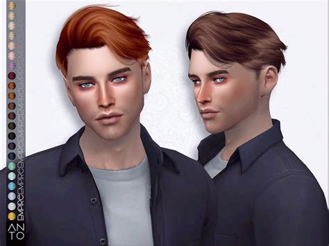 Sims 4 Empire Male Hairstyle The Sims Book