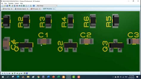 Hướng Dẫn Mô Phỏng Và Vẽ Pcb Mạch Dao động Ba Pha Linh Kiện Dán Youtube