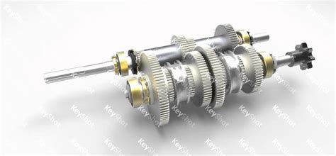 What do a motorcycle transmission and a car transmission have in common? 4-Speed Motorcycle Transmission - YouTube