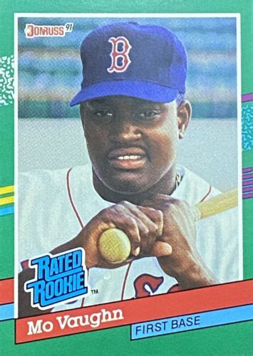 Donruss Mo Vaughn Boston Red Sox Baseball Card Ebay