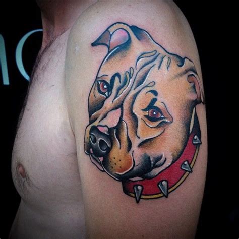 Pin By Tattoo Models On Pitbull Pitbull Tattoo Tattoos Bull Tattoos