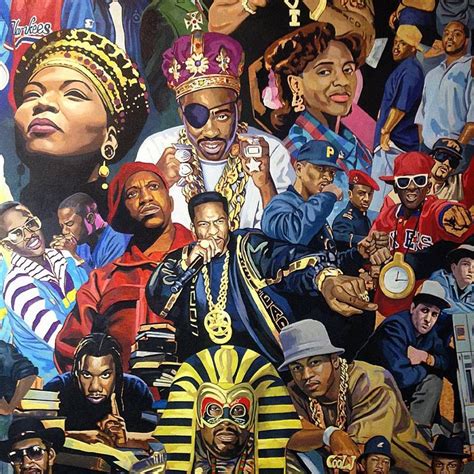 a hip hop portrait of legends hiphoplegends goldenera hip hop art hip hop artwork best hip hop