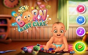 Amazon.com: Newborn Baby Care - Girls Game : a wonderful baby care ...