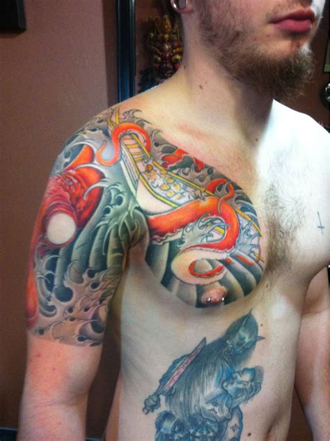 It is looted and a mission reward. Japanese chest-plate-to-quarter-sleeve done in Santa Cruz ...