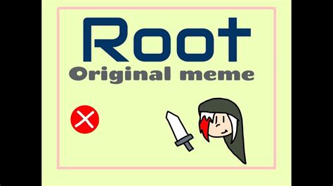 Square roots for perfect squares with integer results. root _ original meme? - YouTube