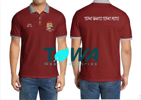 Di custom.my, kami mempunyai 2 pilihan baju polo iaitu polo gildan premium cotton 83000 dan polo gildan easy care 73800. DESAIN BAJU POLO SHIRT SERAGAM DINAS PKP SU - TOWA ...