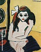 Marcella c1909 by Ernst Kirchner | Oil Painting Reproduction