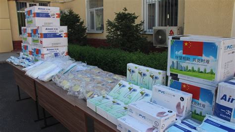China Donates Medical Supplies Worth Over 10000 To Kyrgyz Military