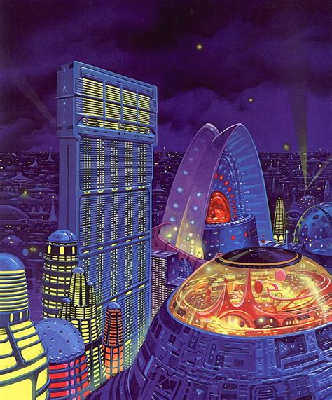 Pin By John Marzo On Retro Futuristic Worlds Of Tomorrow 70s Sci Fi