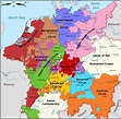 Map of the Imperial Circles of the Holy Roman Empire in 1560 [4000x4000 ...