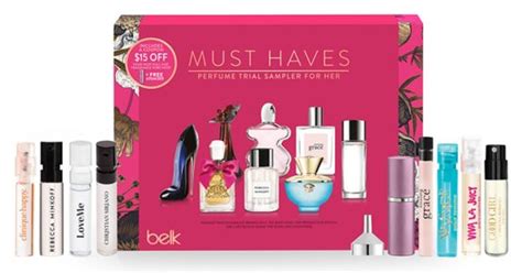 belk beauty women s fragrance sampler kit only 12 99 reg 20 daily deals and coupons