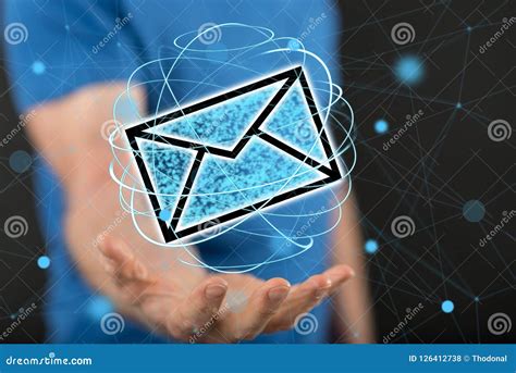 Concept Of E Mail Stock Photo Image Of Message Abstract 126412738
