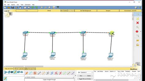 Bus Topology In CISCO PACKET TRACER YouTube