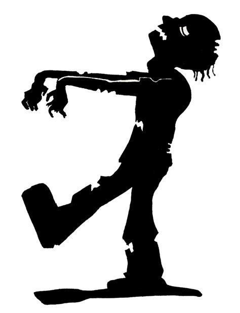 Pin the clipart you like. cute zombie clipart black and white 20 free Cliparts ...