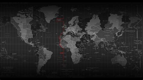 Blank World Map Black World Map Wallpaper Map Wallpap