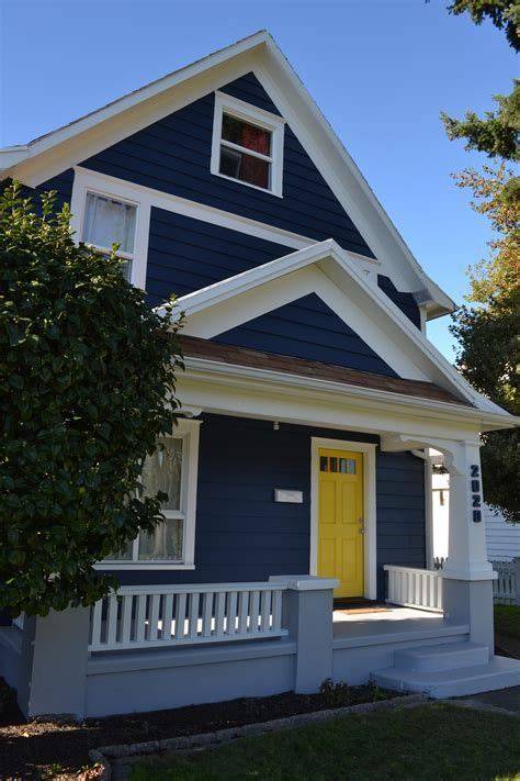 A Homeat Last Time To Paint House Exterior Blue Exterior Paint