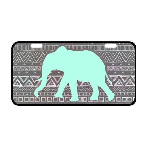 Elephant License Plates Kritters In The Mailbox Elephant License Plate