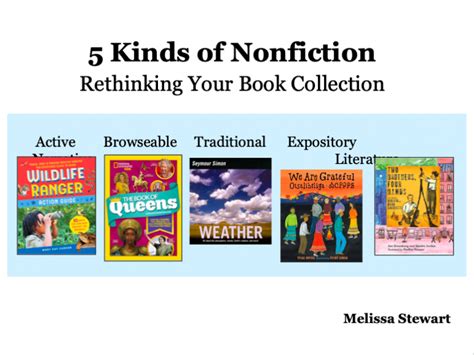 5 Kinds Of Nonfiction