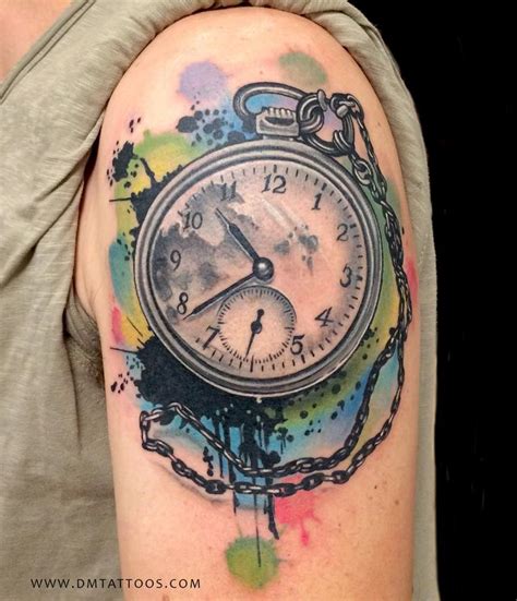 So, here are the 30 things your tattoo artist wants you to know before you set foot in their shop. Abstract Watercolor Time Piece Tattoo by David Mushaney ...