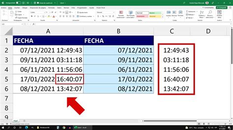 Convertir Fecha Y Hora A Solo Fecha En Excel ¡solo Debes Recordar Esto