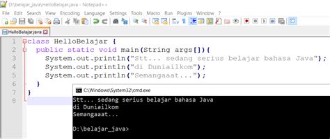 Tutorial Belajar Java Struktur Dasar Kode Program Bahasa Pemrograman
