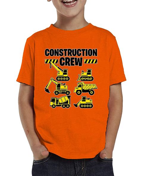 Apparel Construction Crew T Shirt 1173 Jznovelty