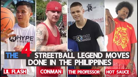 4 Streetball Moves From Conman Professor Hot Sauce And Lil Flash Youtube