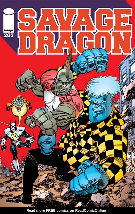 Read Online The Savage Dragon 1993 Comic Issue 203