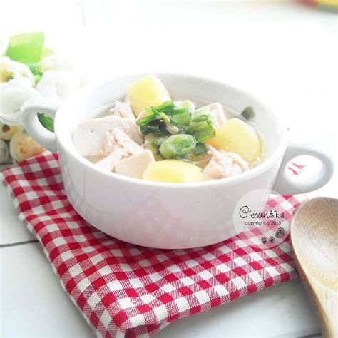Maybe you would like to learn more about one of these? Resep Sup Kentang Tahu - Cerita Mami Kenzie & Keana