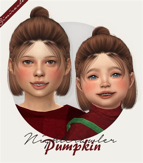Sims 4 Ccs The Best Toddlers And Kids Hair By Simiracle 769