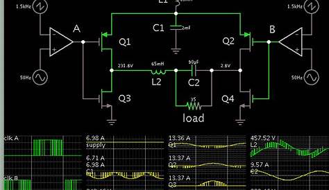 transformerless dc to ac inverter circuit diagram