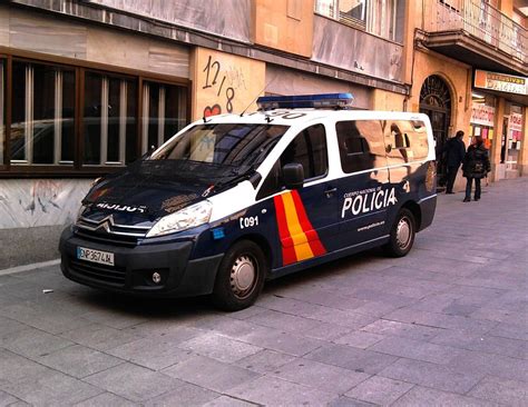 Citroen Cuerpo Nacional De Policía In Salamanca Police Cars By