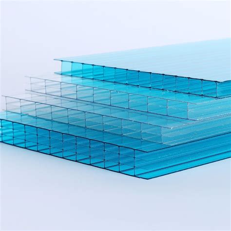 Blue Multiwall Polycarbonate Sheet Area Of Application Residential Rs 55 Square Feet Id
