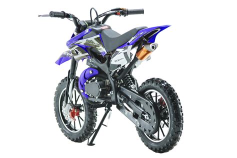 Buy Syx Moto Electric Start Kids Dirt Bike Holeshot 50cc Gas Power Mini
