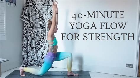 Yoganuary Minute Yoga Flow For Strength All Levels Cat