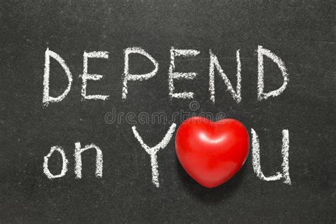 Depend On You Stock Photo Image Of Education Concept 48255840