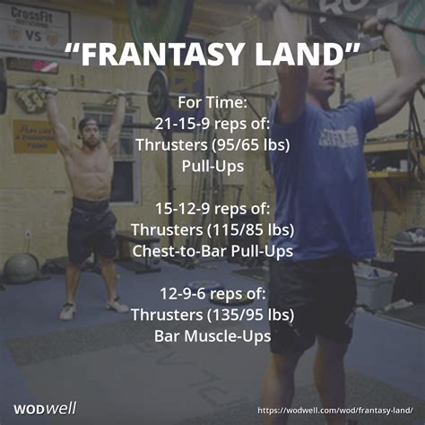 Frantasy Land Workout Functional Fitness Wod Wodwell Rich