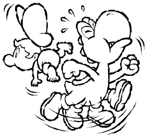 Includes woody coloring pages, as well as buzz lightyear, jessie, mr. Coloriage Yoshi jette bébé Mario dessin gratuit à imprimer
