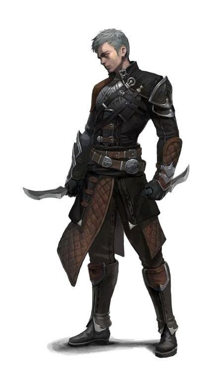 DnD Male Rogue Inspirational In 2020 Fantasy Character Design