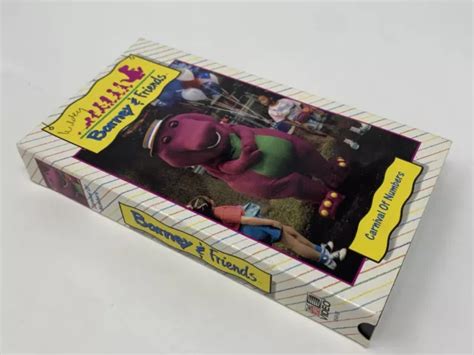 Barney And Friends Carnival Of Numbers Rare Time Life Vhs Eur 5123